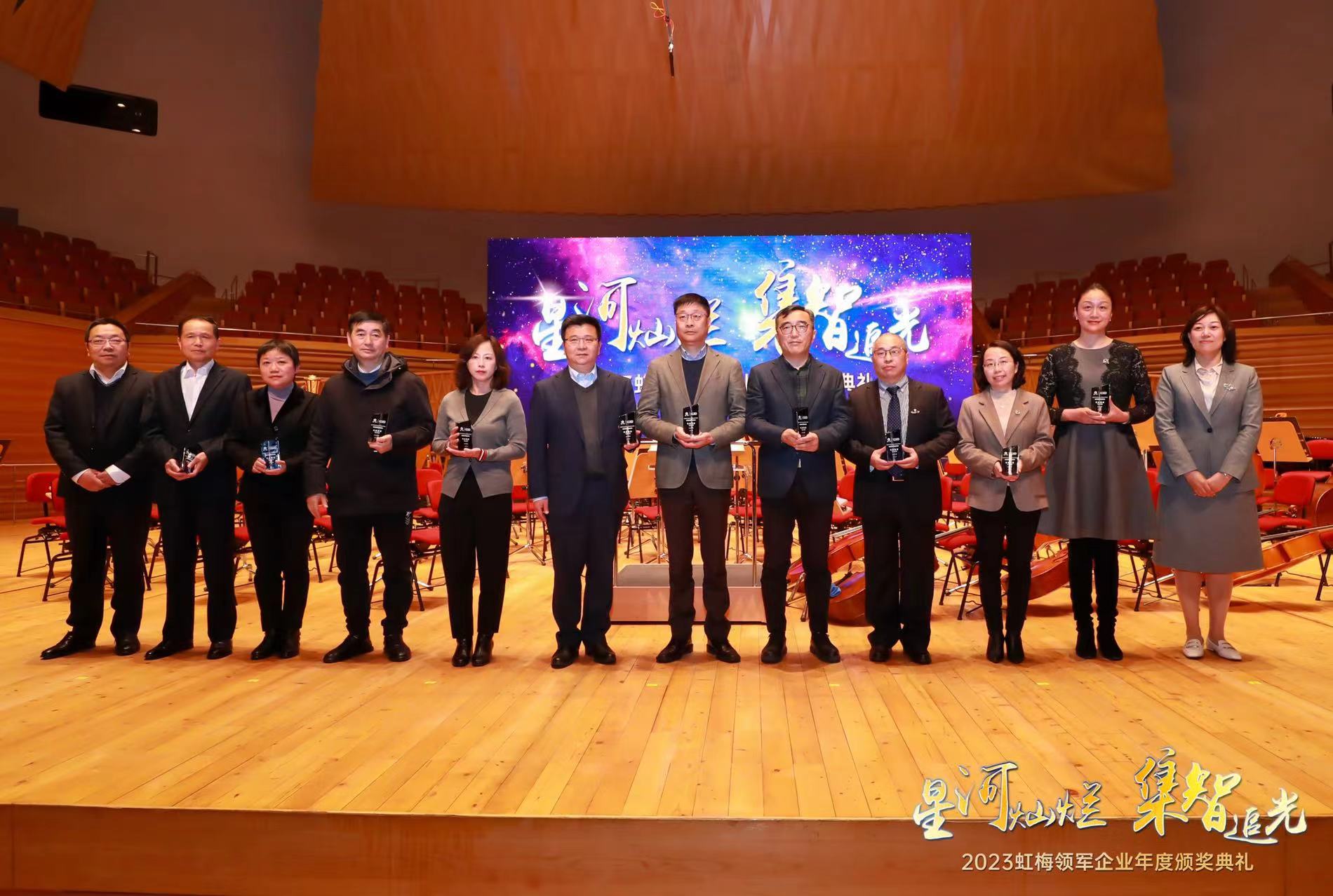 VSport-胜利微电子荣获上海市徐汇区虹梅街道“2022年度辉煌事业奖”及“2022年度行业翘楚奖”